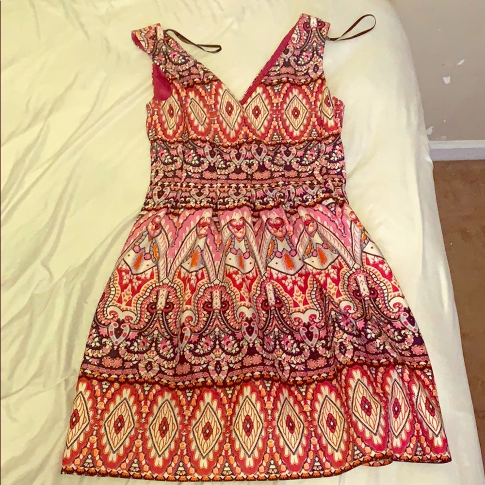 Pretty floral colorful dress